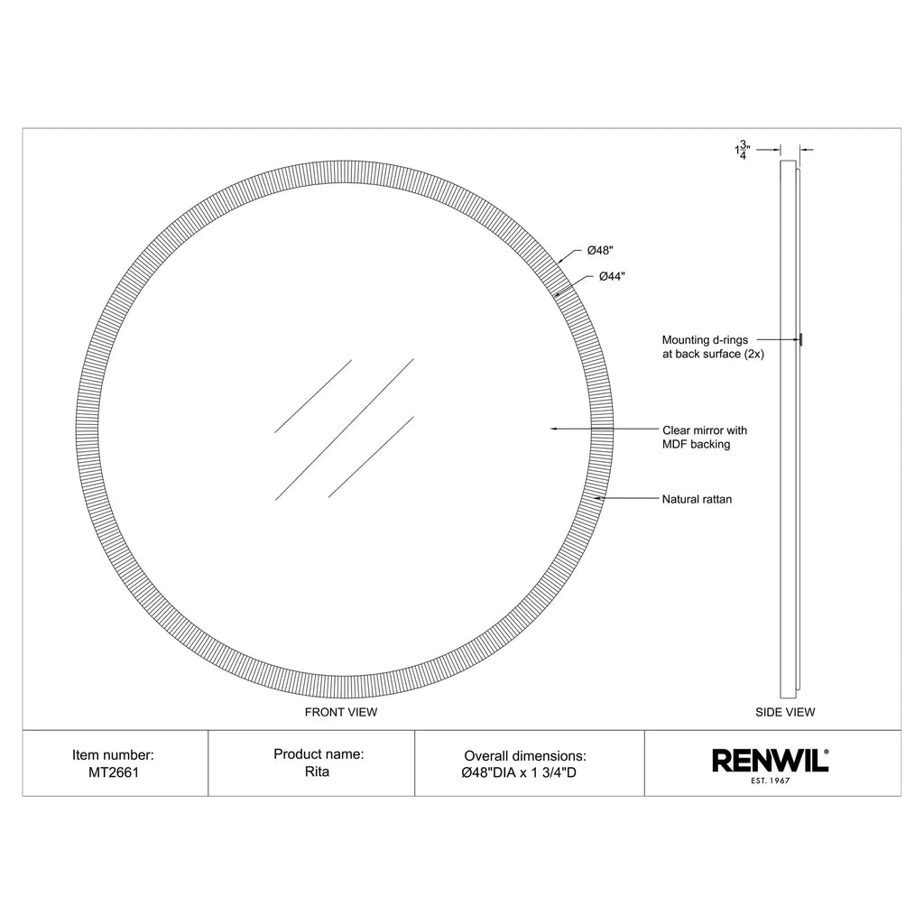 RENWIL RITA MIRROR MT2661