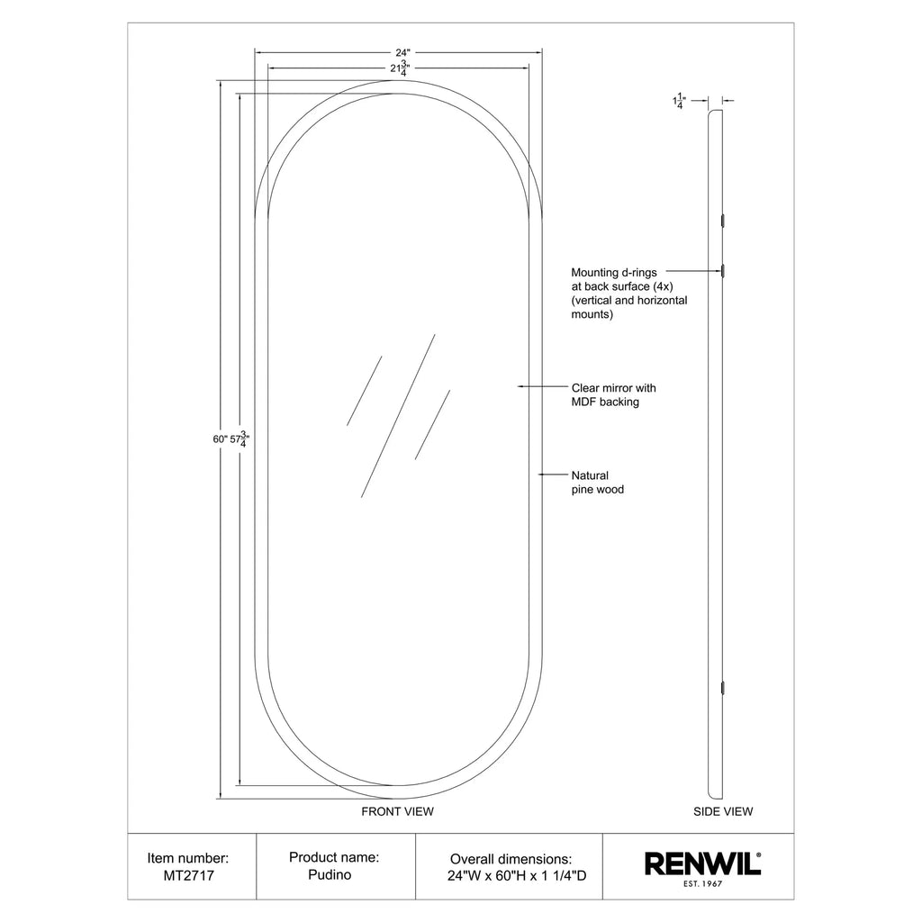 RENWIL PUDINO MIRROR MT2717