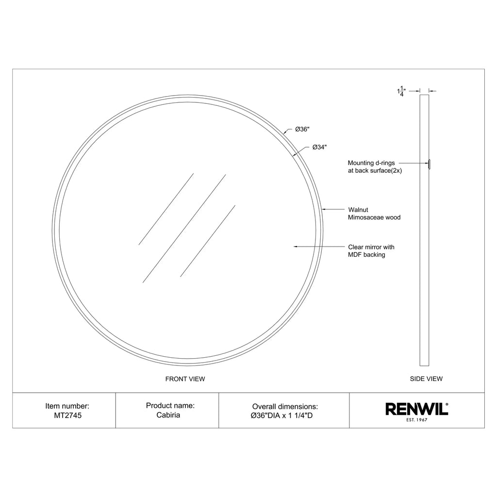 RENWIL CABIRIA MIRROR MT2745