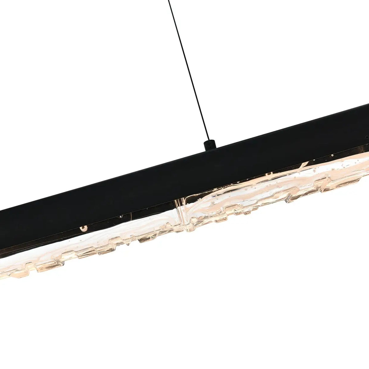 CWI LIGHTING VALIRA LED 48" BLACK CHANDELIER 1586P48-101