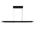 CWI LIGHTING VALIRA LED 48" BLACK CHANDELIER 1586P48-101