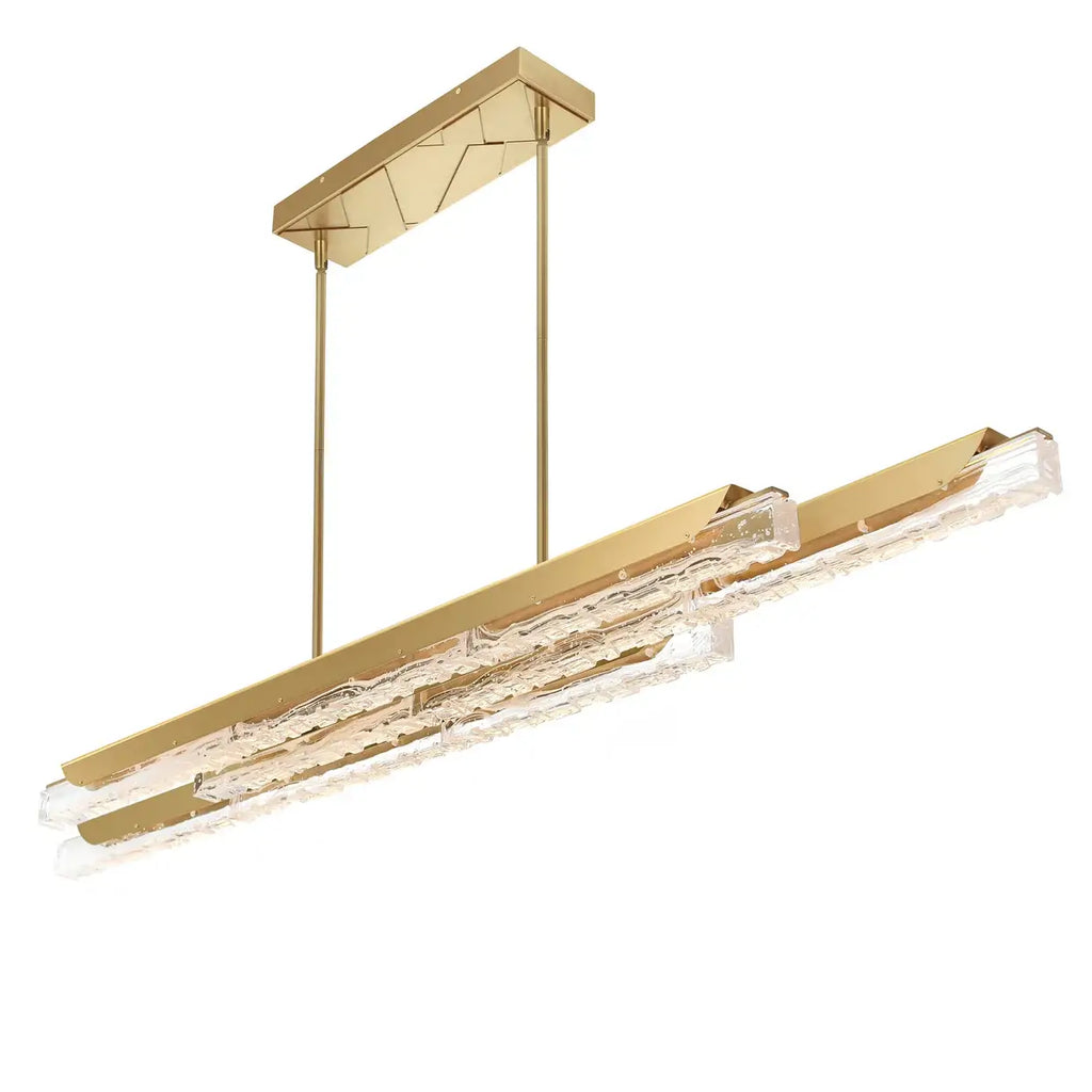 CWI LIGHTING VALIRA LED 60" GOLD CHANDELIER 1586P60-3-624