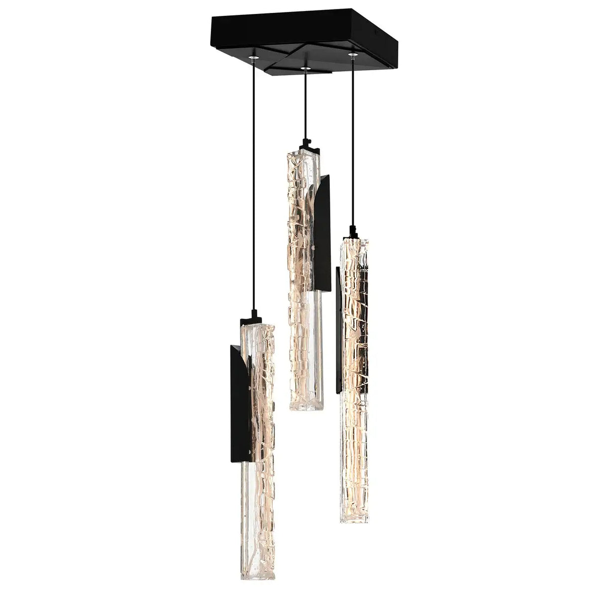CWI LIGHTING VALIRA LED 8" BLACK MINI PENDANT 1586P8-3-101