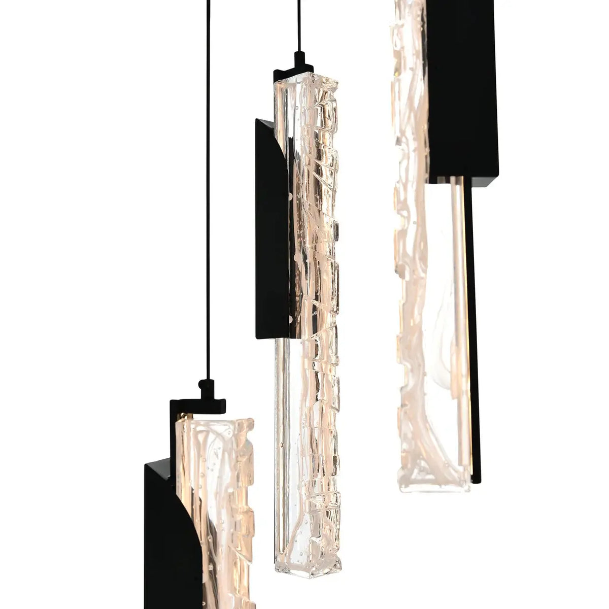 CWI LIGHTING VALIRA LED 8" BLACK MINI PENDANT 1586P8-3-101