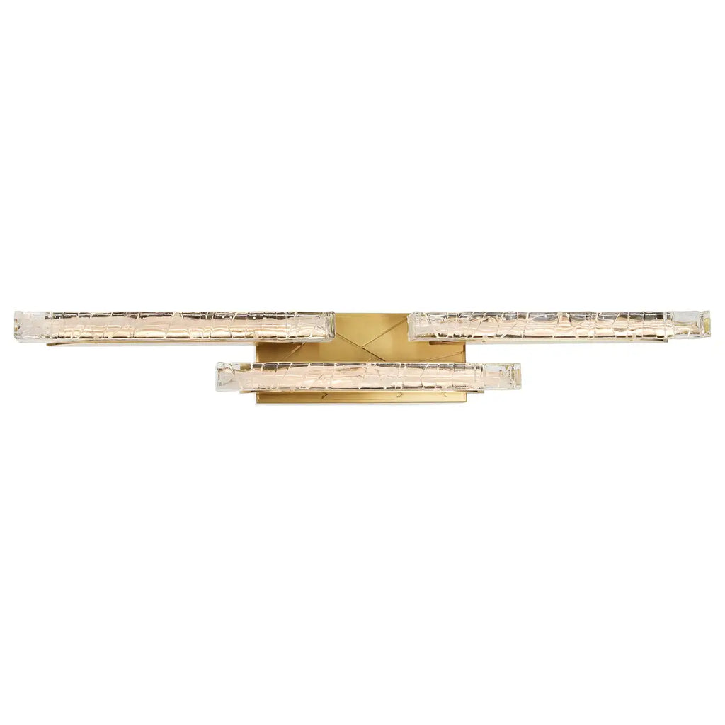 CWI LIGHTING VALIRA LED GOLD VANITY 1586W36-3-624