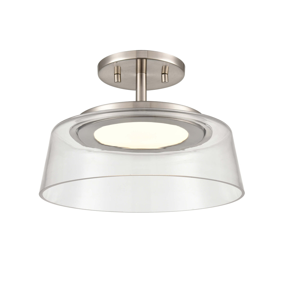 DVI LIGHTING TRIPTYCH 11.5" DUAL MOUNT LED SATIN NICKEL DVP46720SN-CL