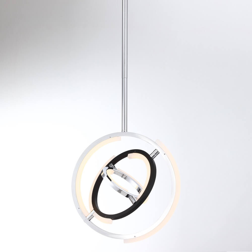 ARTCRAFT TRILOGY COLLECTION 1 LIGHT PENDANT AC6742PN