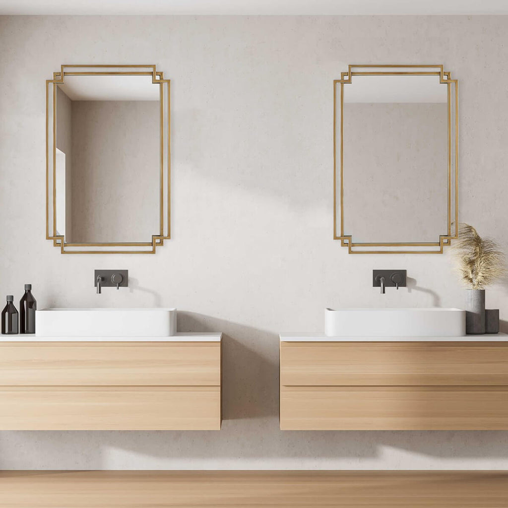 BRUSHED GOLD MIRROR 76500W