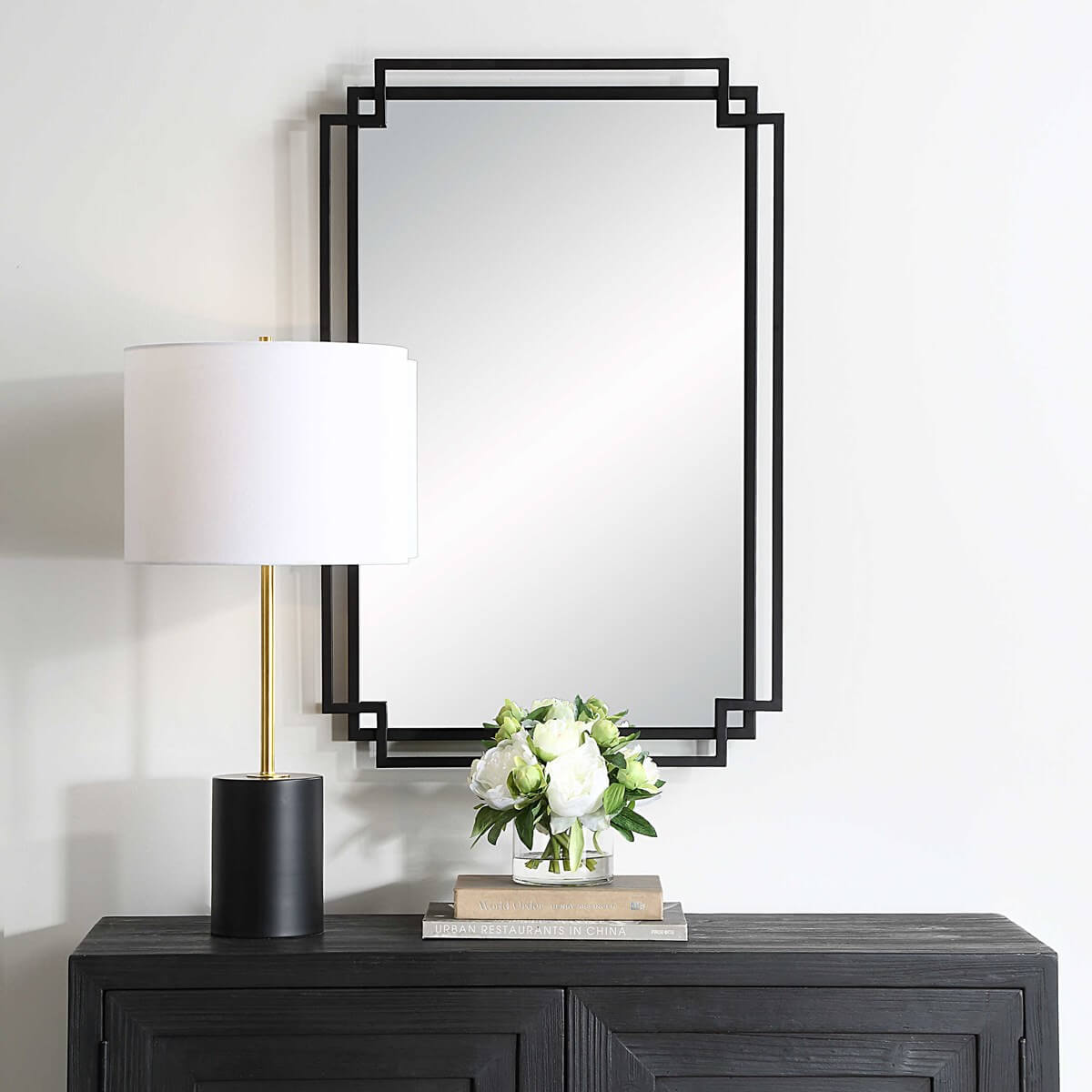 MATTE BLACK MIRROR 21600W