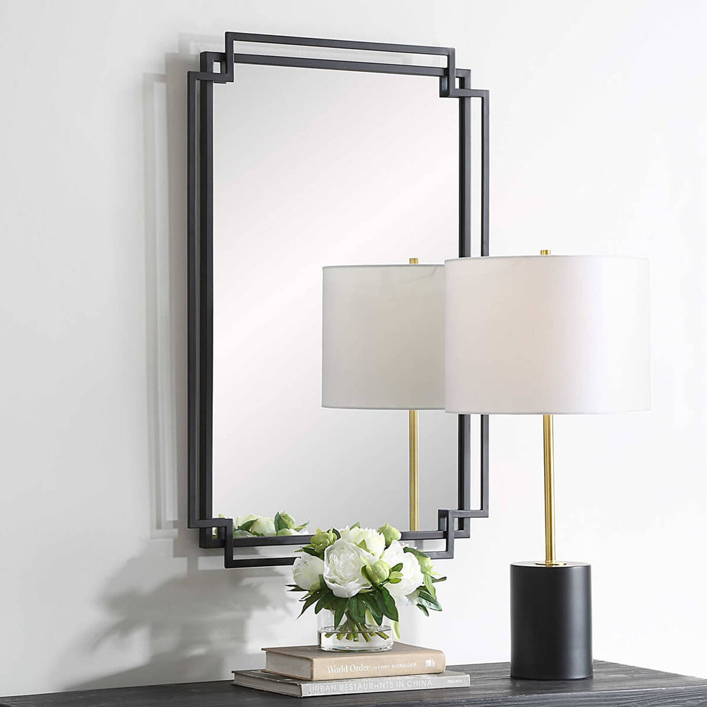 MATTE BLACK MIRROR 21600W
