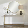 CONSOLE TABLE GOLD FINISH 50032w