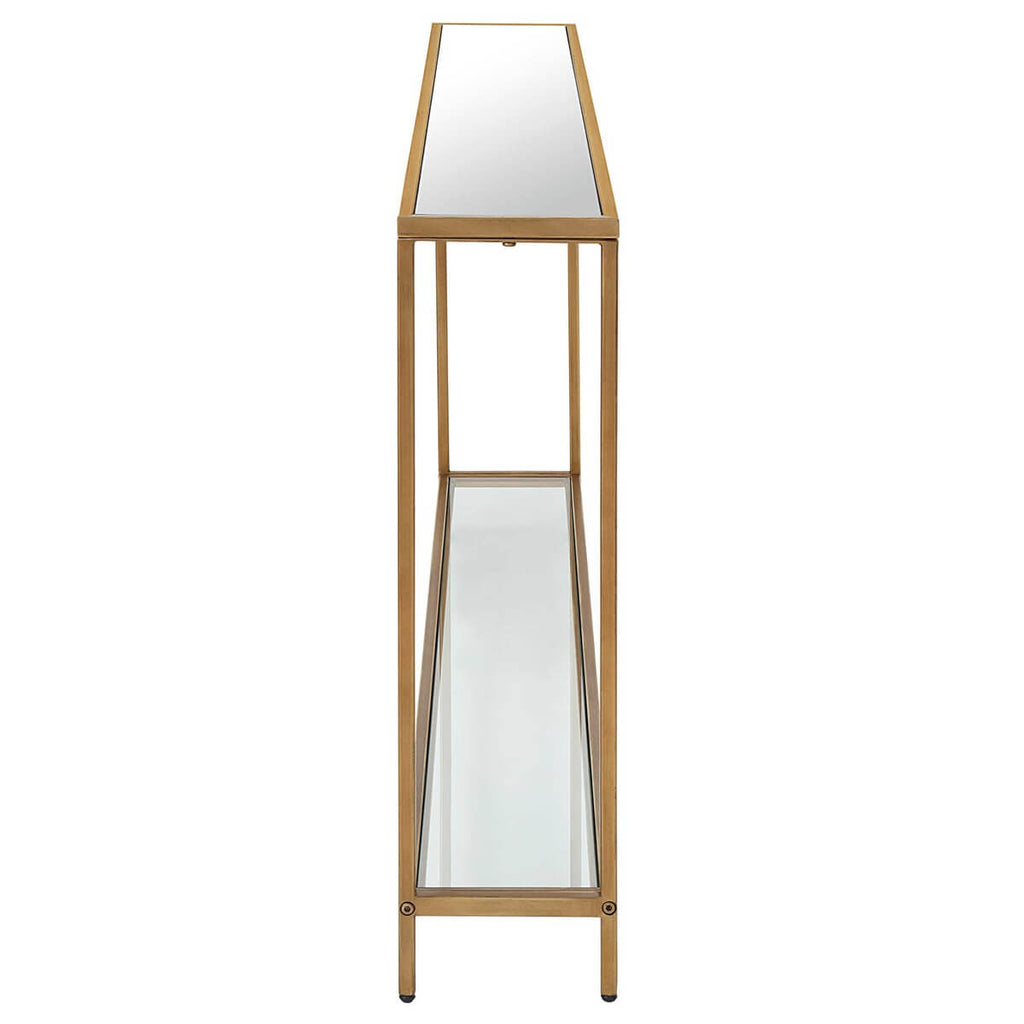 CONSOLE TABLE GOLD FINISH 50032w