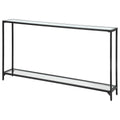 CONSOLE TABLE BLACK FINISH 60032w