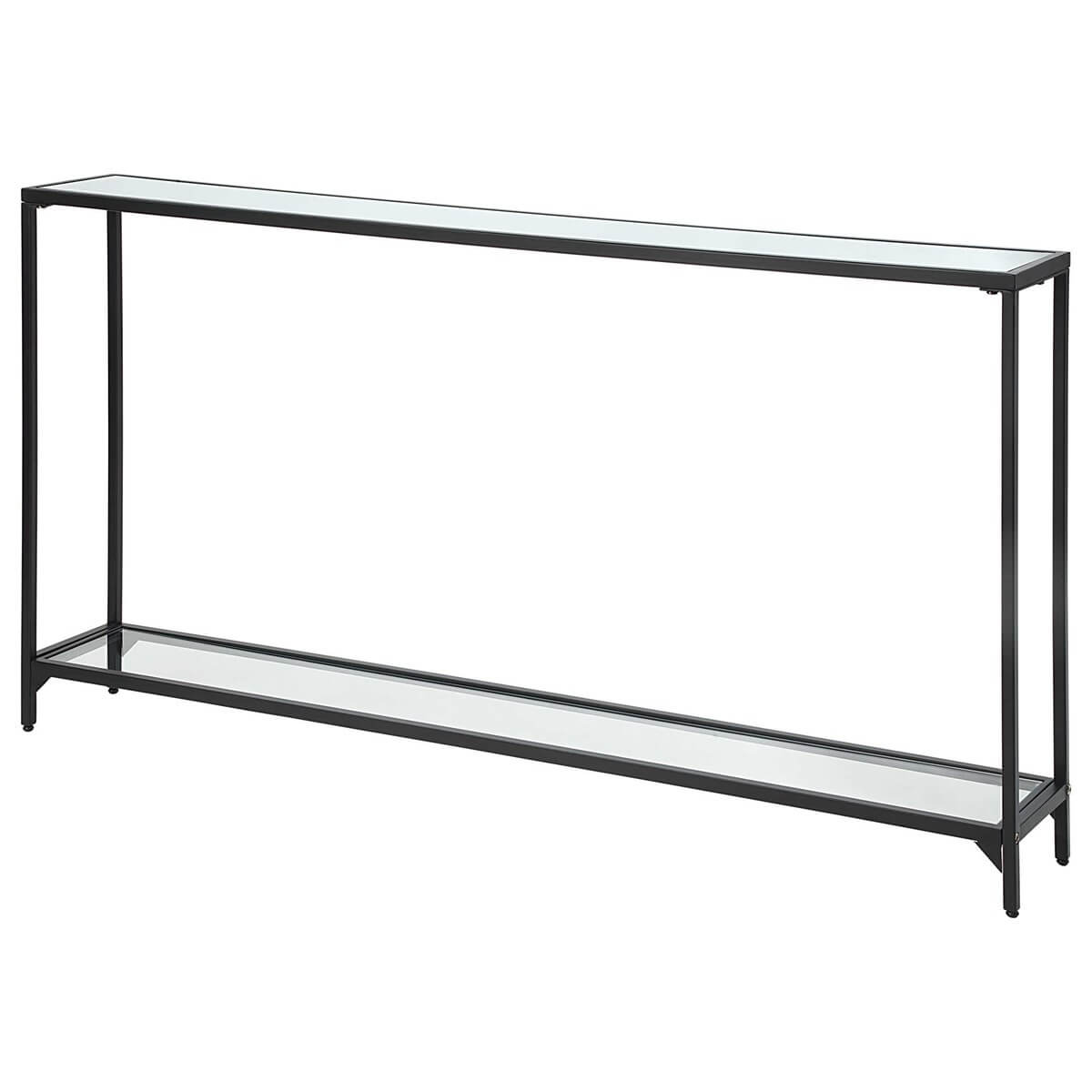 CONSOLE TABLE BLACK FINISH 60032w
