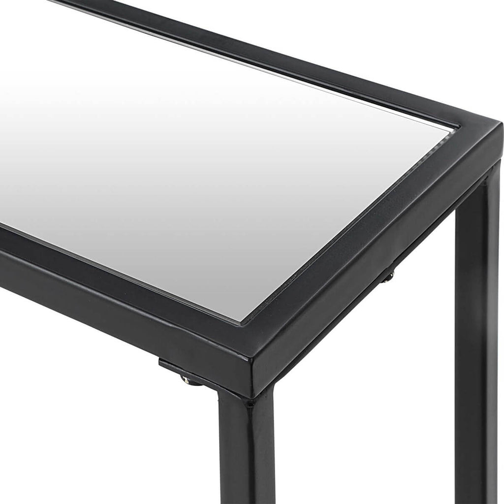 CONSOLE TABLE BLACK FINISH 60032w