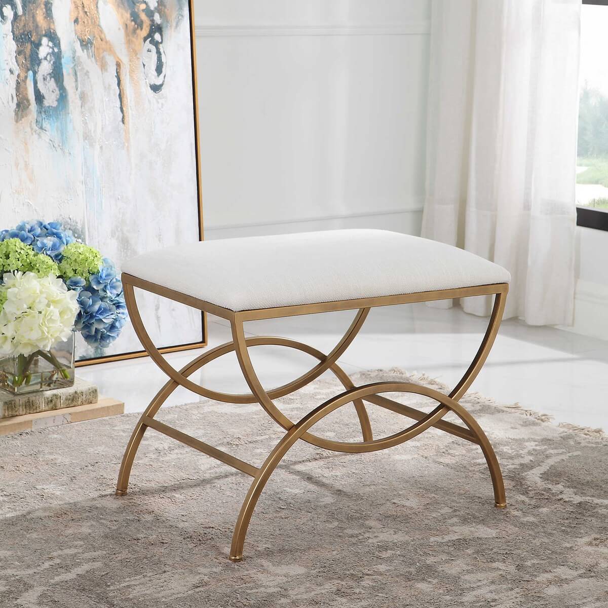 ACCENT STOOL 70032w