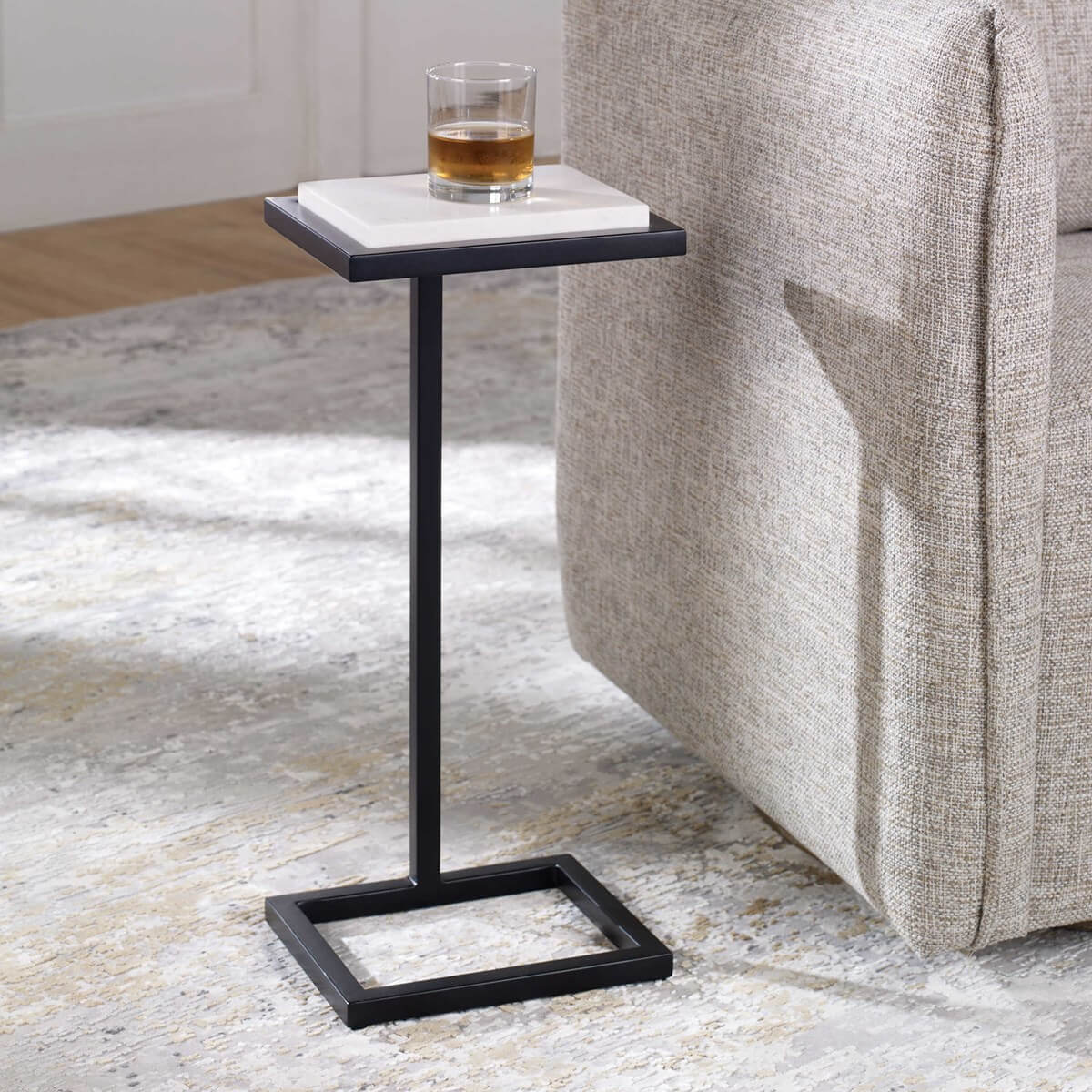 MARTINI TABLE SATIN BLACK 41032w