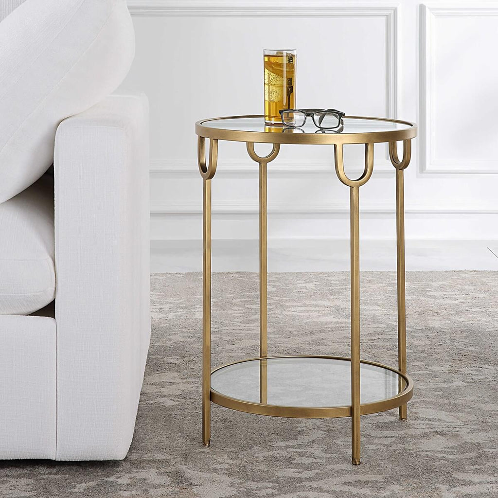 ROUND ACCENT TABLE 22032w