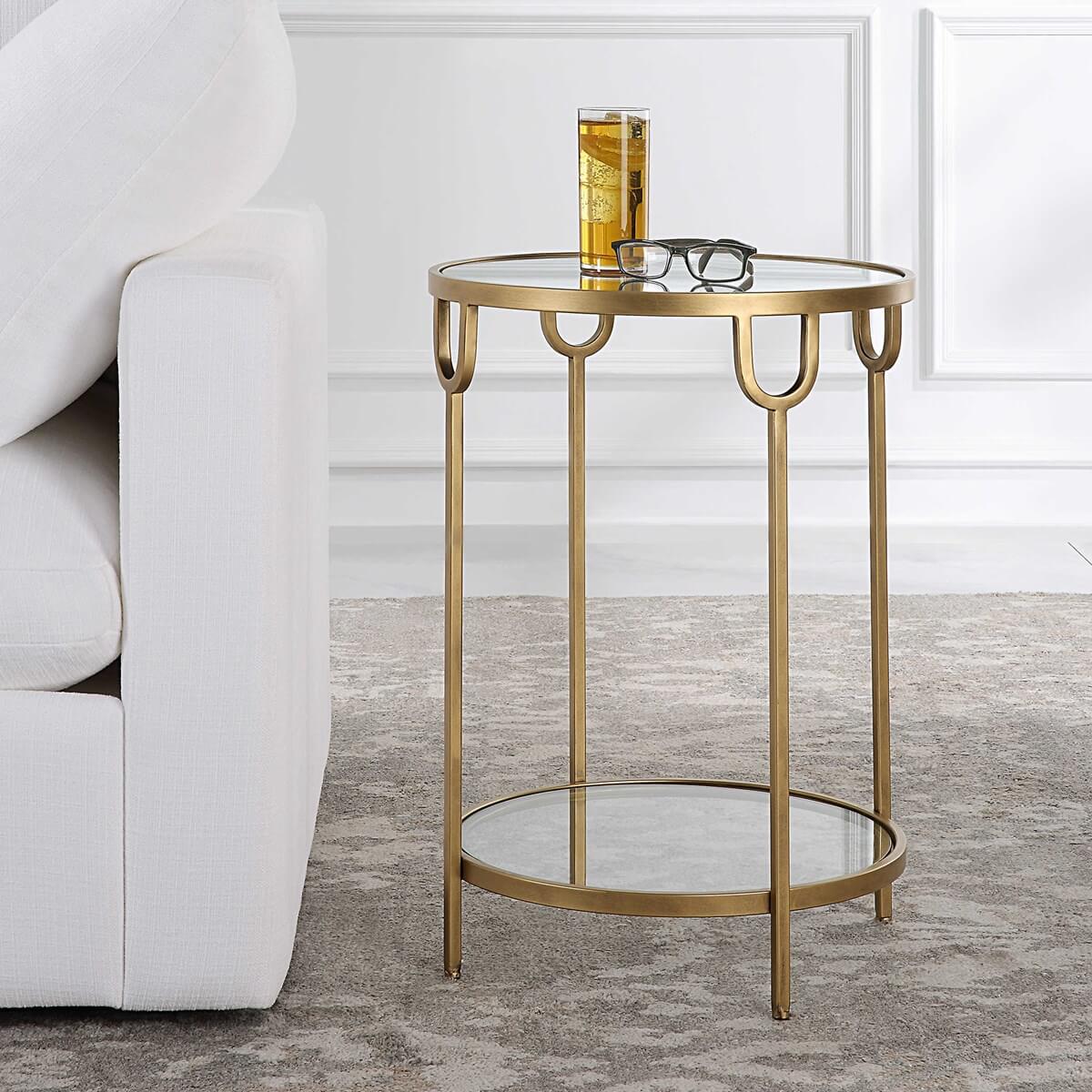 ROUND ACCENT TABLE 22032w
