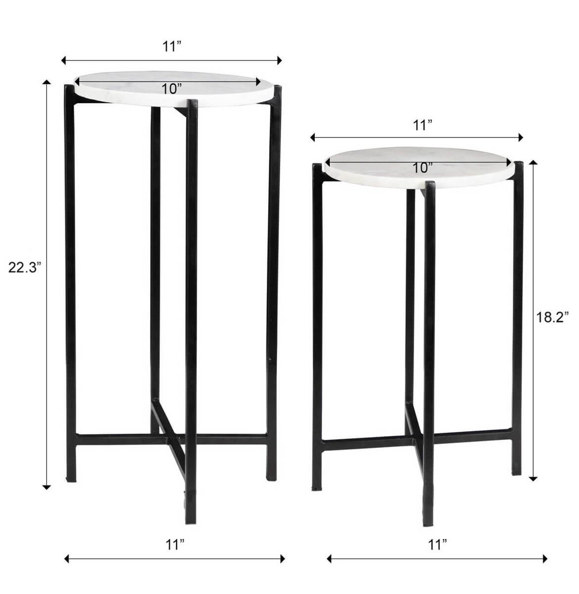 ACCENT TABLE SET OF TWO 32032w