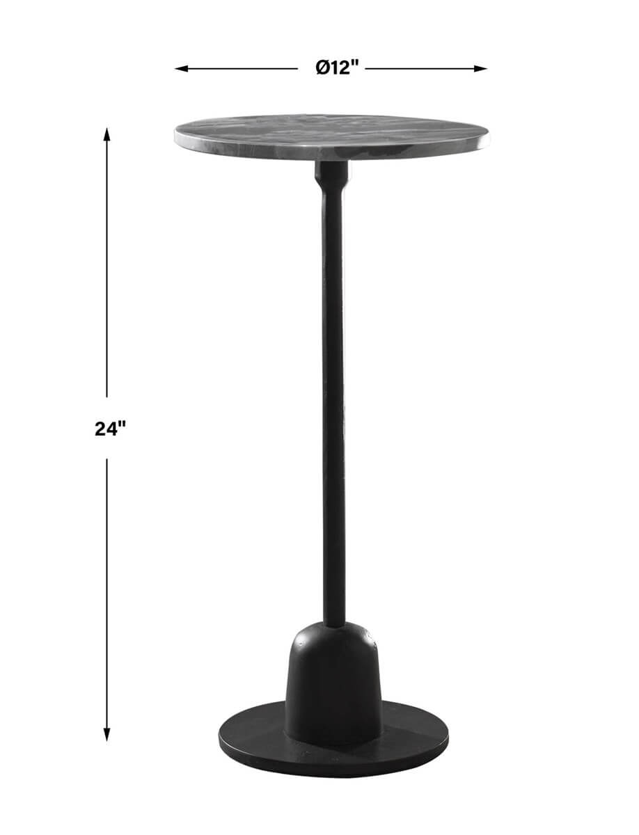 ROUND ACCENT TABLE 52032w
