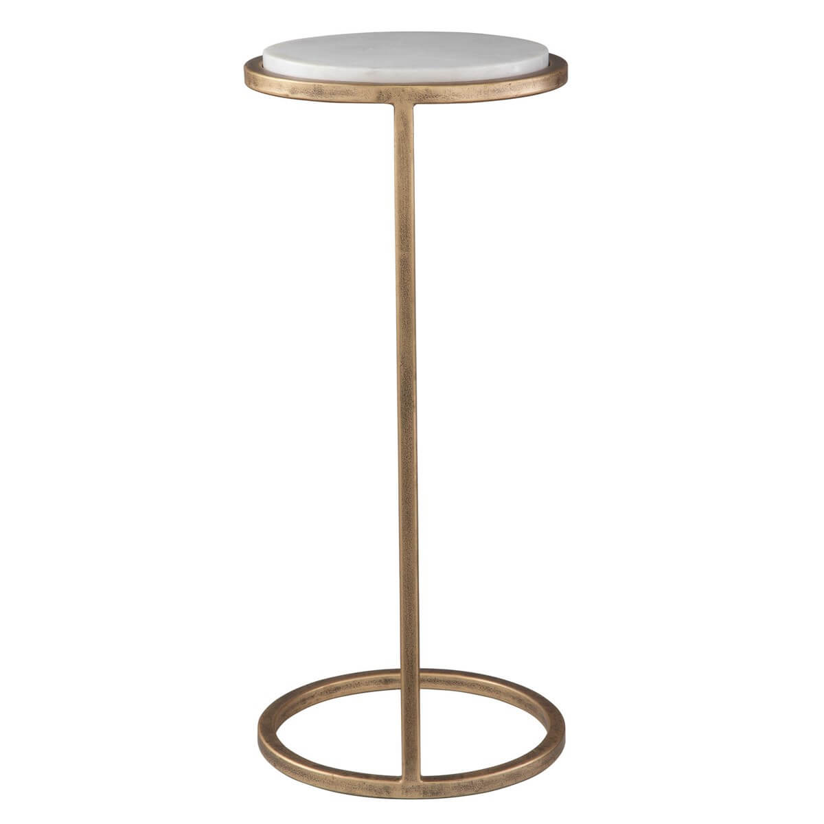 ACCENT TABLE AGED GOLD 33032w