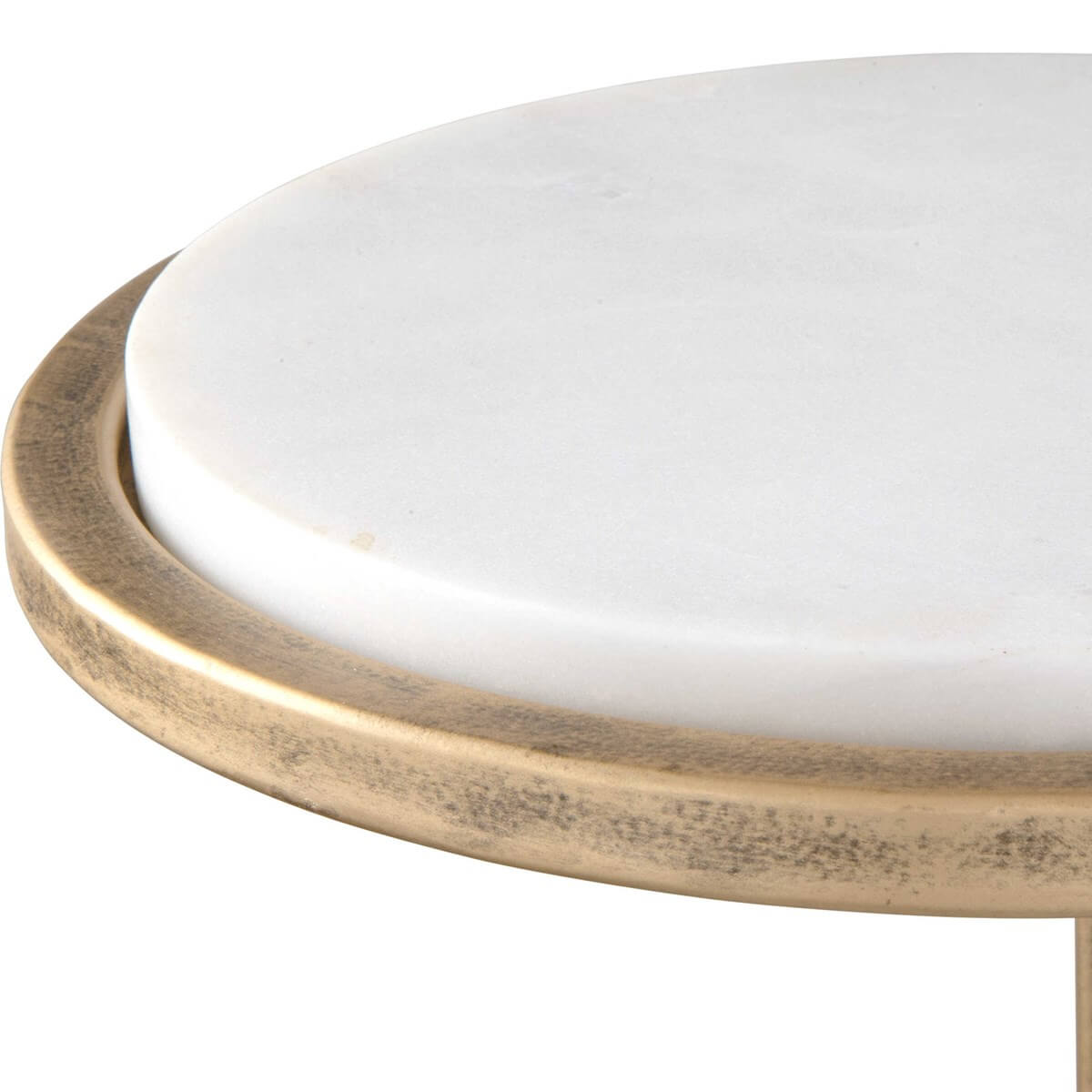 ACCENT TABLE AGED GOLD 33032w
