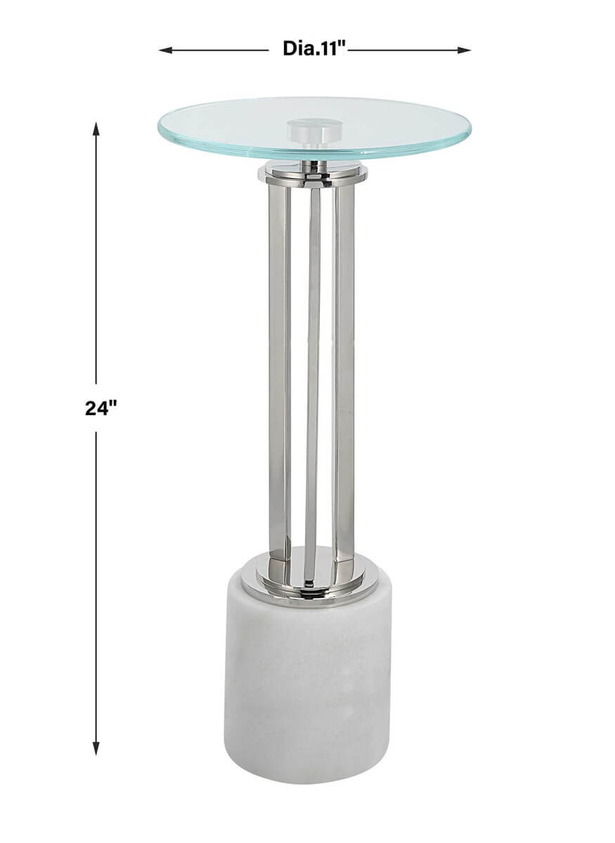 ROUND ACCENT TABLE 53032w