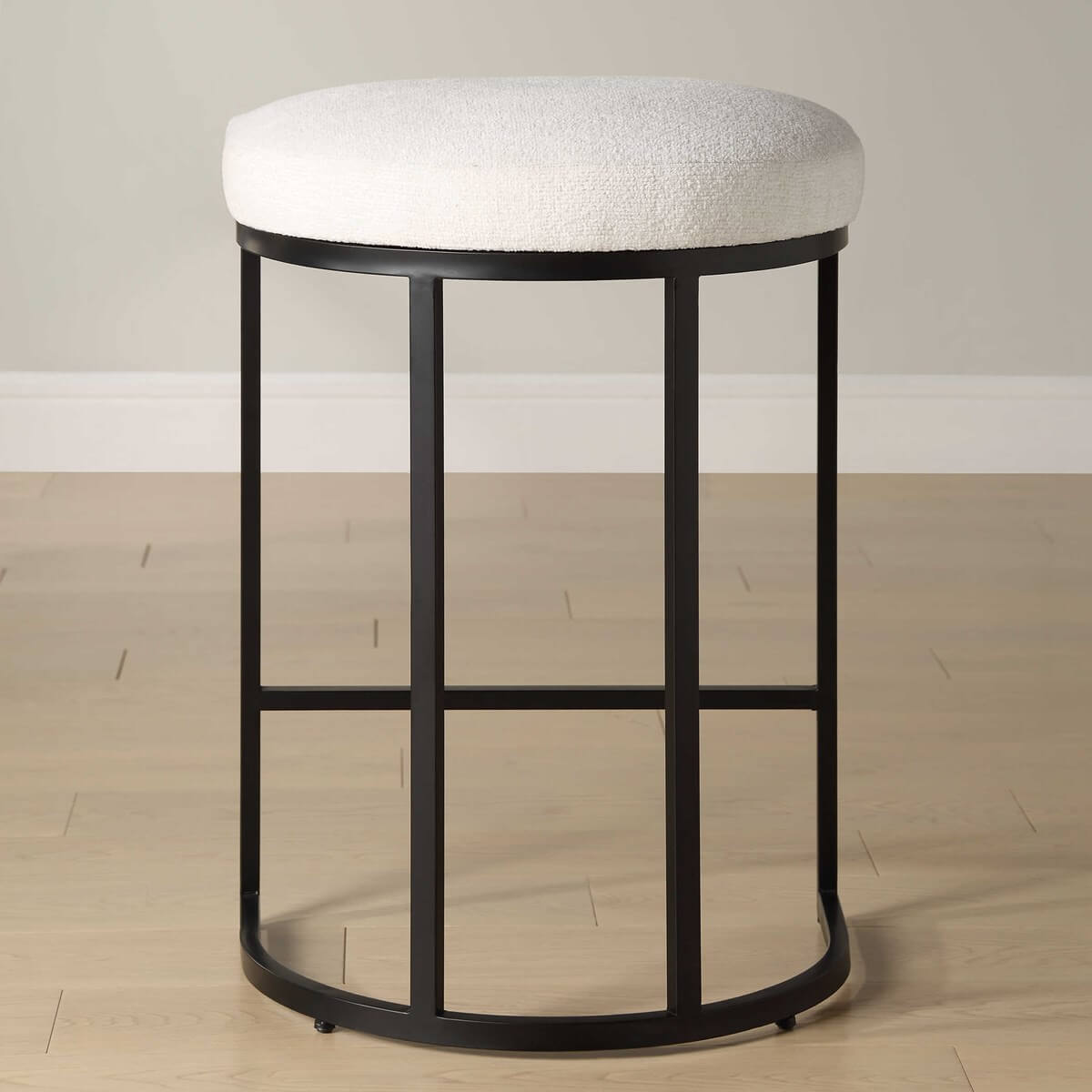 COUNTER STOOL MATTE BLACK 04032w