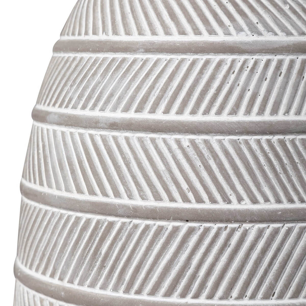 CONCRETE TABLE LAMP 1-46062w