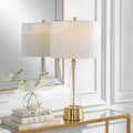 GLASS CONE TABLE LAMP 1-29062w