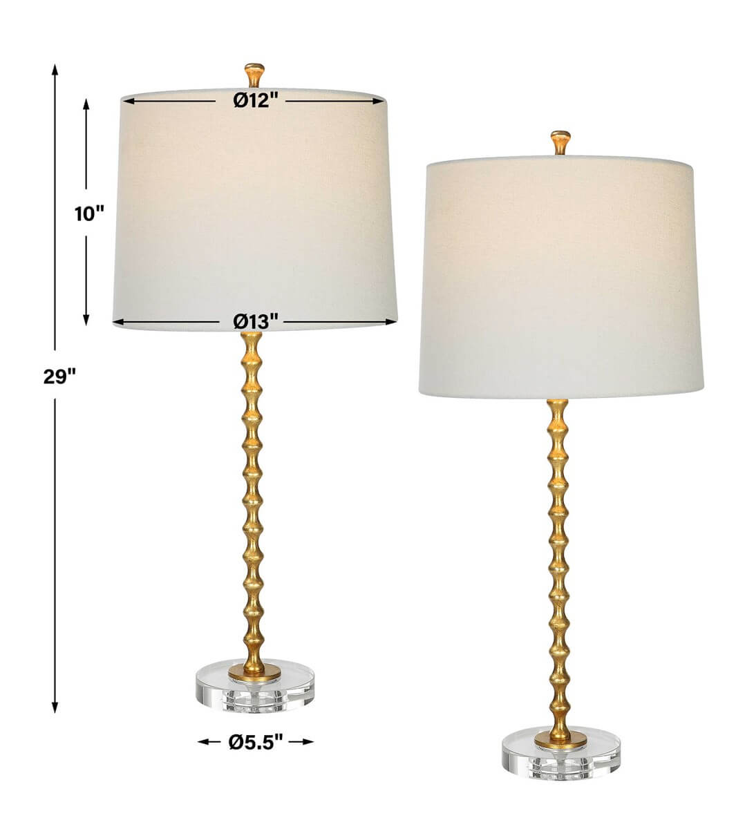 TABLE LAMP SET OF TWO  1-10162w