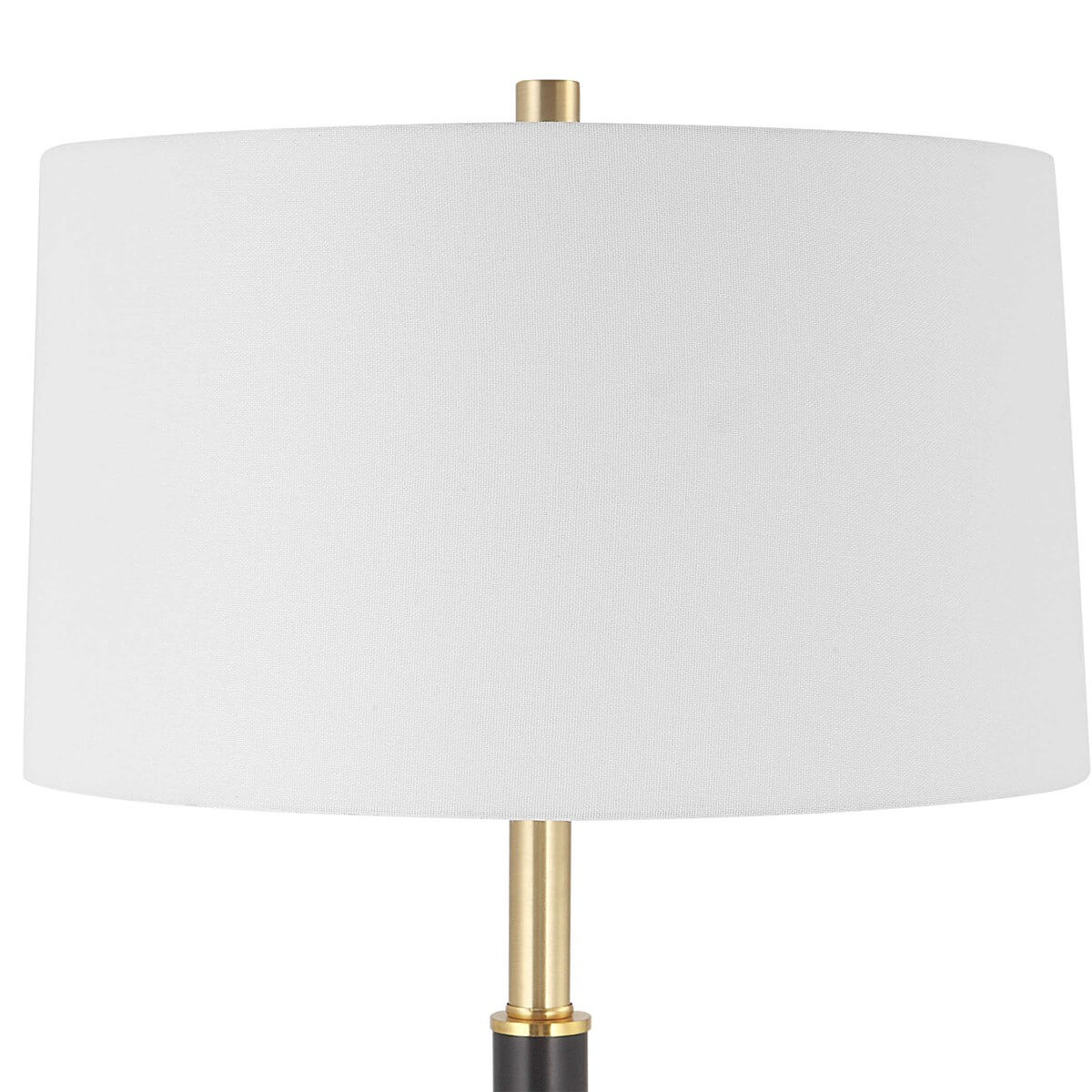 BLACK METAL FLOOR LAMP 1-30162w