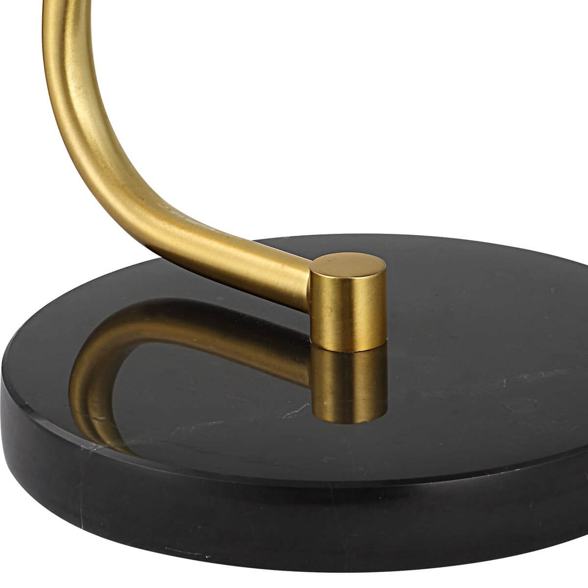BLACK AND GOLD DESK LAMP 1-60162w