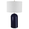 NAVY BLUE TABLE LAMP 1-80162w