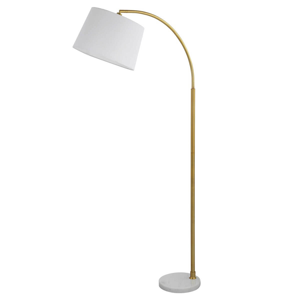 GOLD ARC FLOOR LAMP 1-90162w