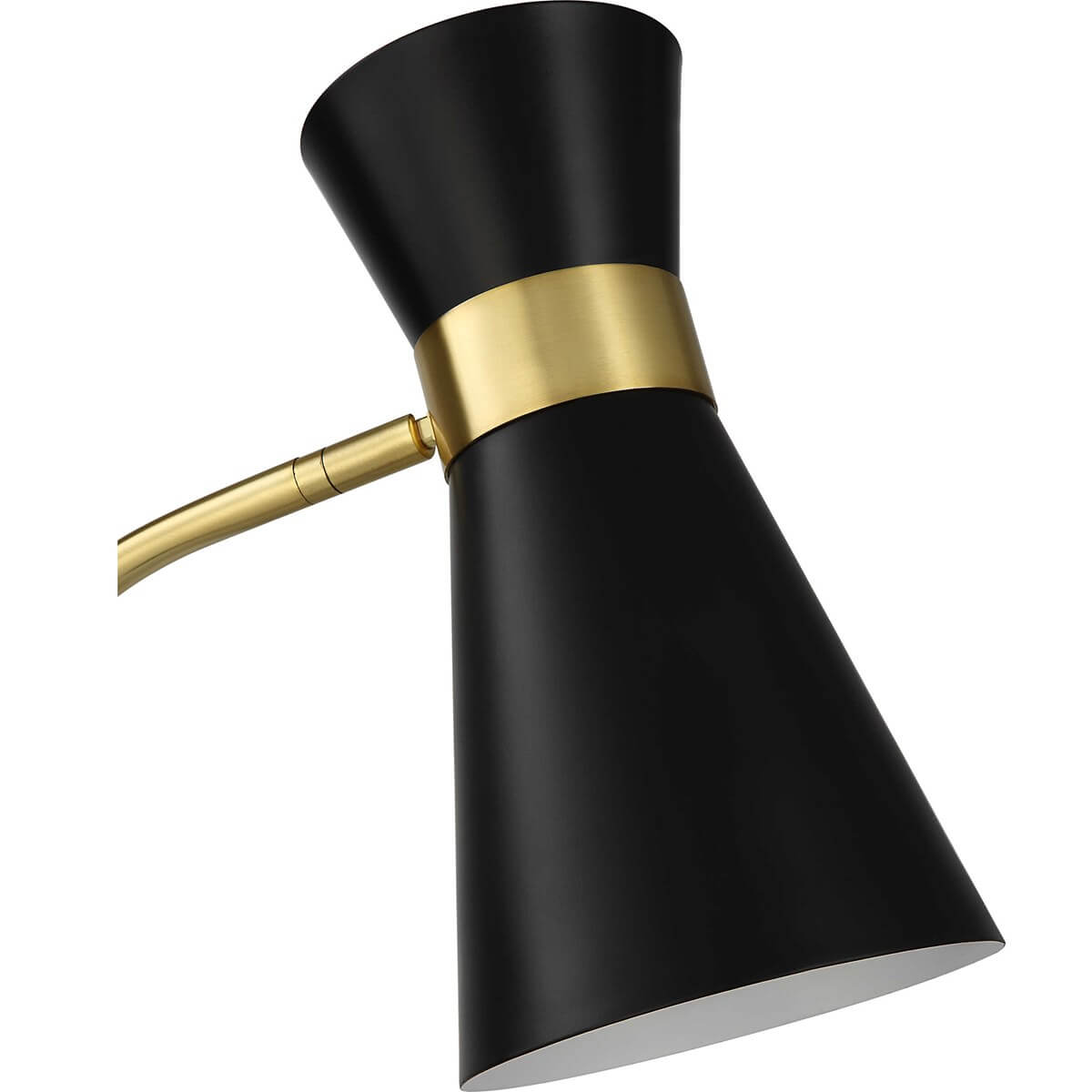 BLACK FLOOR LAMP 1-22162w
