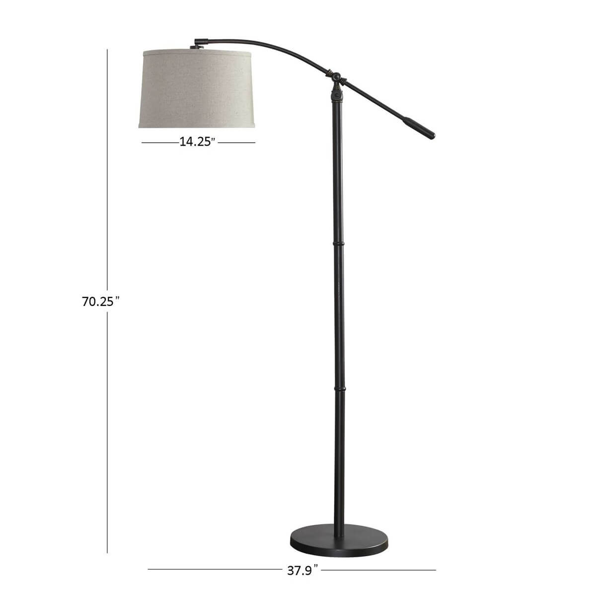 FLOOR ARC LAMP 1-52162w