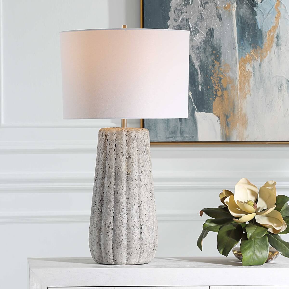 CERAMIC TABLE LAMP 1-23162w