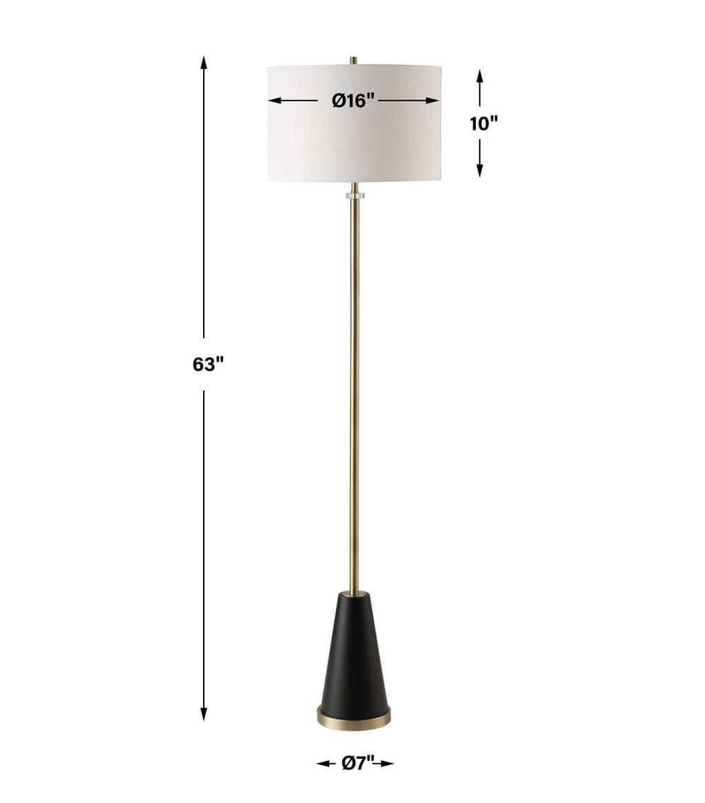 TAPERED FLOOR LAMP 1-84162w