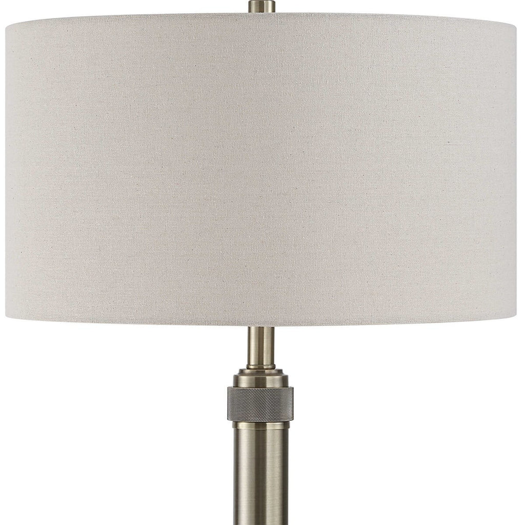 ANTIQUE BRASS FLOOR LAMP 1-35162w