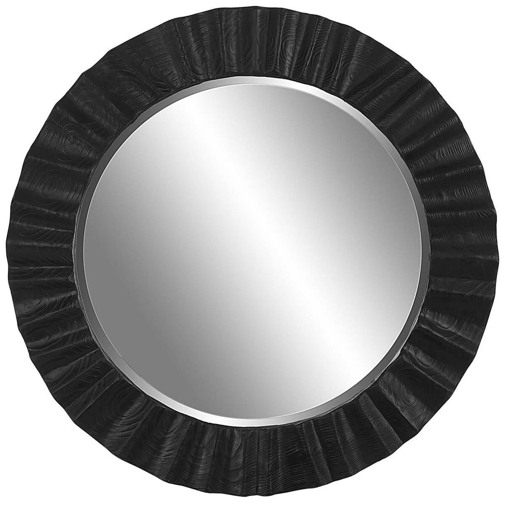 UTTERMOST CARIBOU ROUND MIRROR 09798