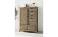 KINCAID PLANK ROAD WHEELER DOOR CHEST STONE 706-250S