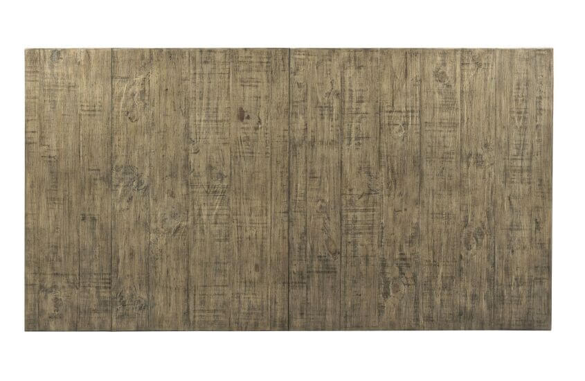 KINCAID PLANK ROAD RANKIN RECTANGULAR LEG TABLE STONE 706-744S