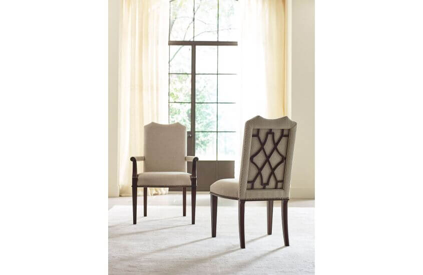 KINCAID HADLEIGH UPHOLSTERED ARM CHAIR SET OF TWO 607-623
